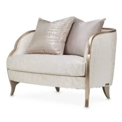 Michael Amini Malibu Crest & Half Accent Chair 17 Michael Amini Malibu Crest & Half Accent Chair -Grayson-Living 9007838 CLDWH 822 3