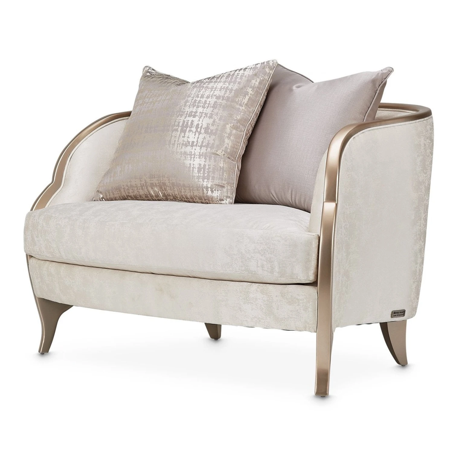 Michael Amini Malibu Crest & Half Accent Chair 8 Michael Amini Malibu Crest & Half Accent Chair - Image 8