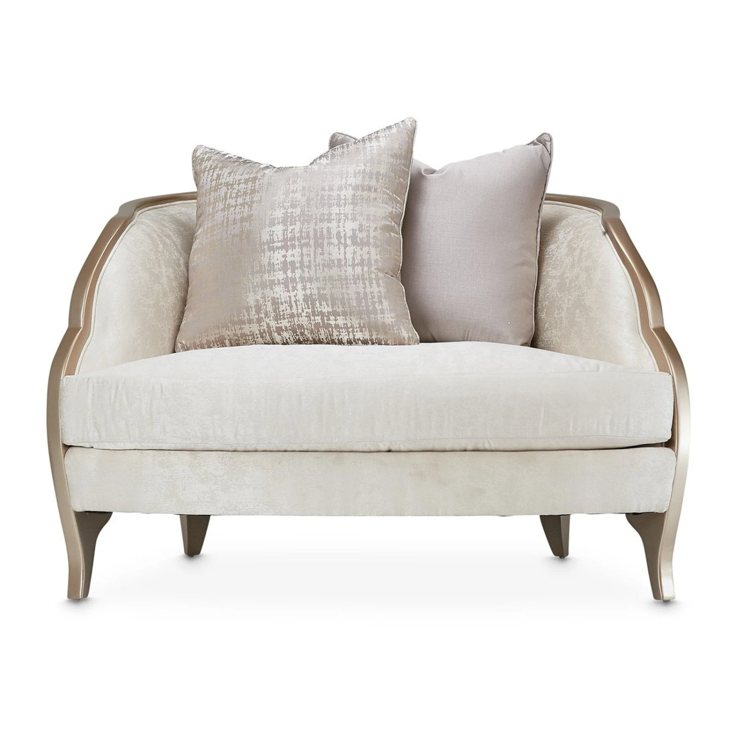 Michael Amini Malibu Crest & Half Accent Chair 5 Michael Amini Malibu Crest & Half Accent Chair - Image 5