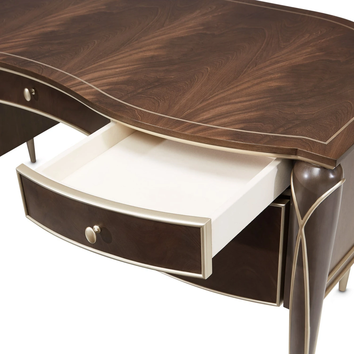 Michael Amini Villa Cherie Hazelnut Desk 18 Michael Amini Villa Cherie Hazelnut Desk - Image 18