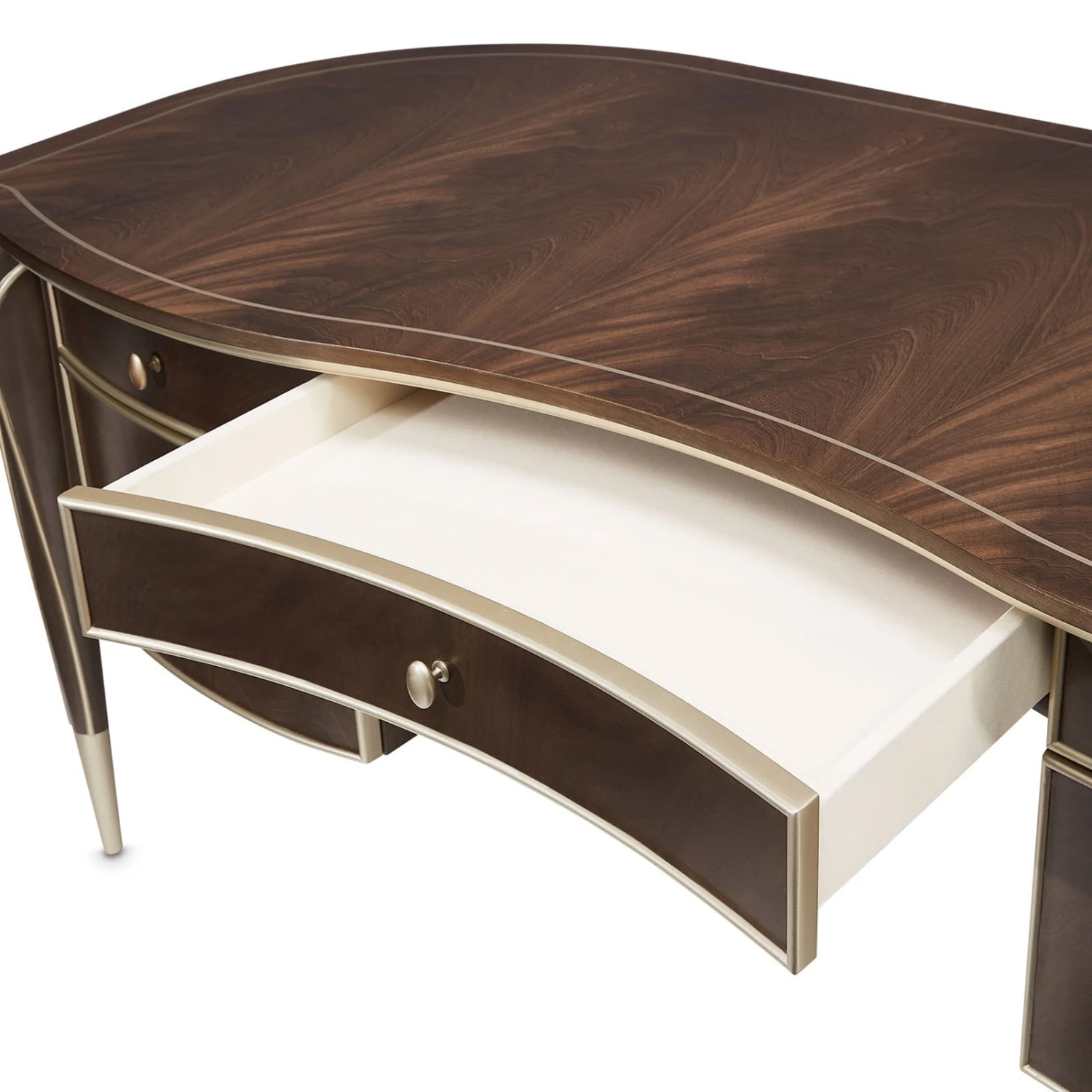 Michael Amini Villa Cherie Hazelnut Desk 19 Michael Amini Villa Cherie Hazelnut Desk - Image 19