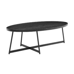 Euro Style Niklaus 47" Oval Coffee Table 7 Euro Style Niklaus 47" Oval Coffee Table -Grayson-Living 90272BLK 2