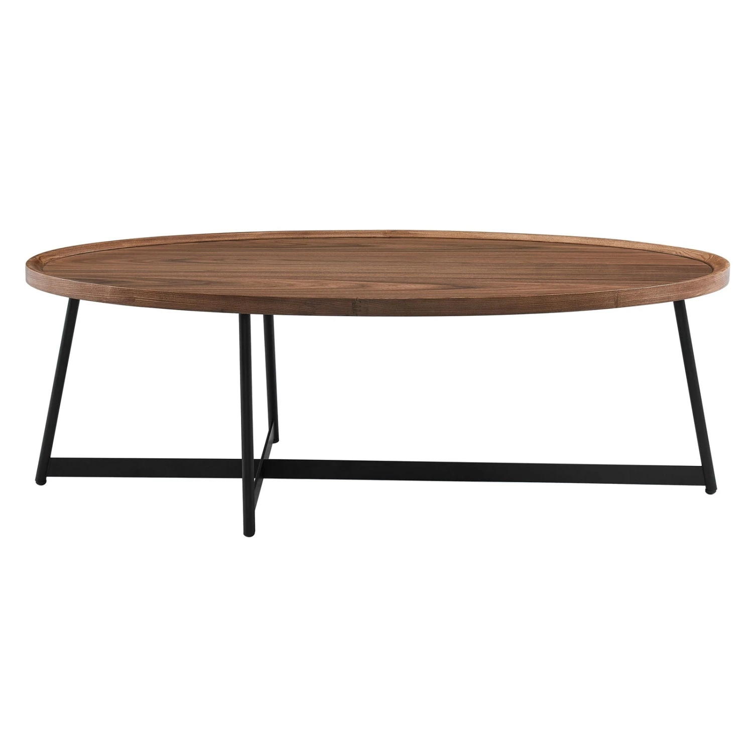 Euro Style Niklaus 47" Oval Coffee Table 1 Euro Style Niklaus 47" Oval Coffee Table