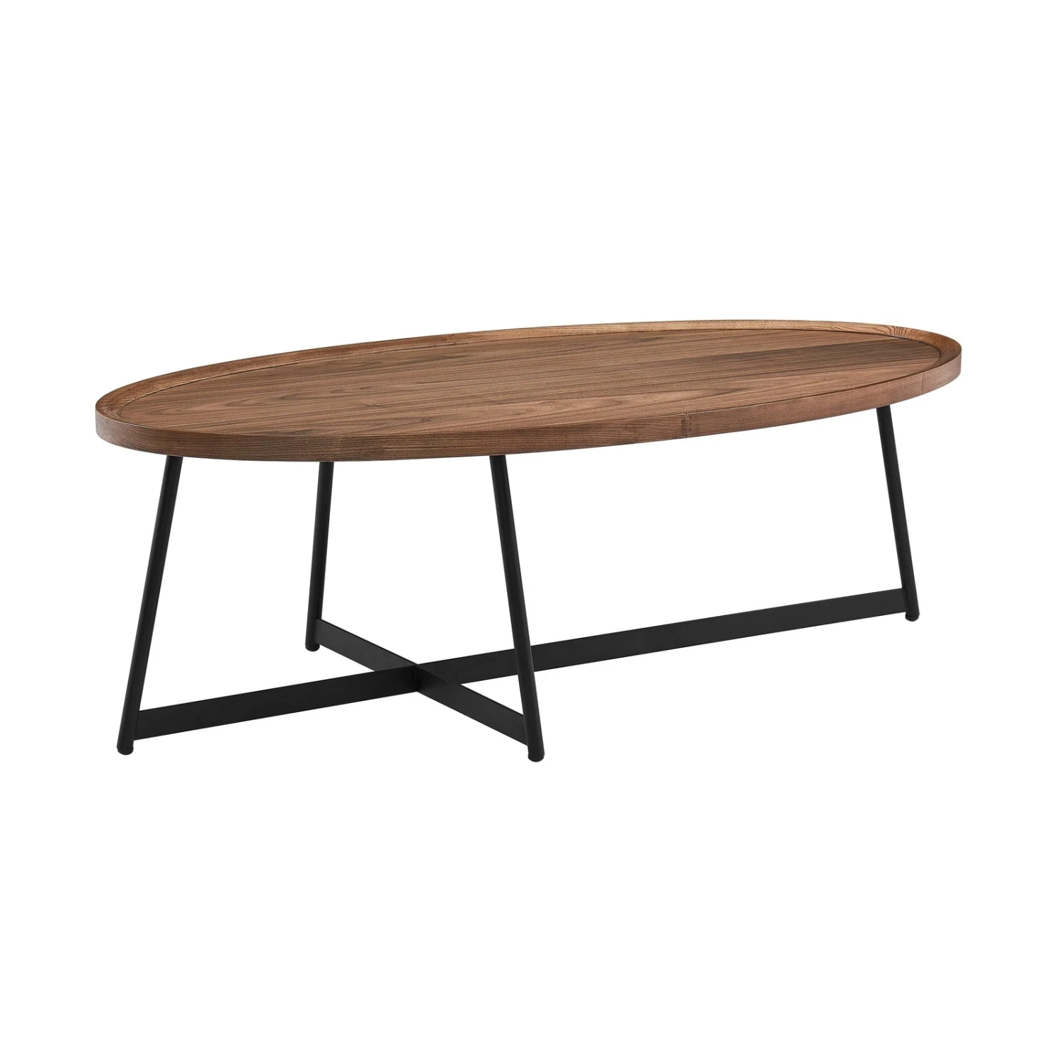 Euro Style Niklaus 47" Oval Coffee Table 2 Euro Style Niklaus 47" Oval Coffee Table - Image 2