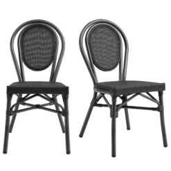 Euro Style Erlend Stacking Side Chair - Set Of 2 12 Euro Style Erlend Stacking Side Chair - Set Of 2 -Grayson-Living 90397 BLK 06 MP2