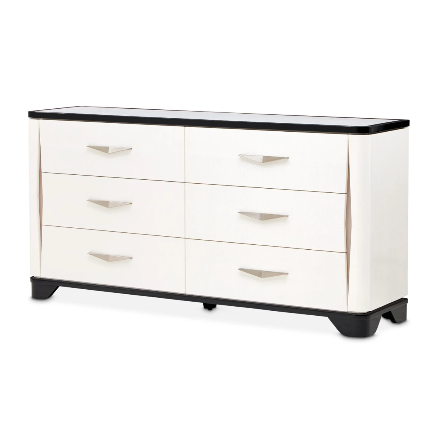 Michael Amini Tuxedo Dresser - Piano Keyboard 1 Michael Amini Tuxedo Dresser - Piano Keyboard