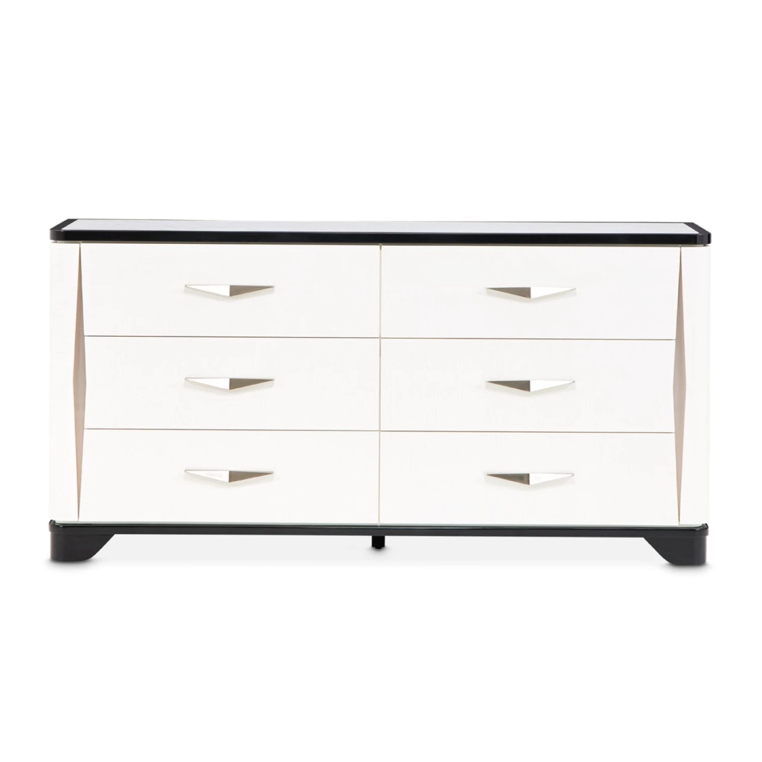 Michael Amini Tuxedo Dresser - Piano Keyboard 2 Michael Amini Tuxedo Dresser - Piano Keyboard - Image 2