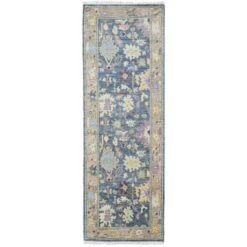 Feizy Karina 6791F Traditional Persian In Gold/Blue/Purple -Grayson-Living 9096791FBLUBGEC50 11 Runner