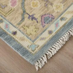 Feizy Karina 6791F Traditional Persian In Gold/Blue/Purple -Grayson-Living 9096791FBLUBGEC50 5