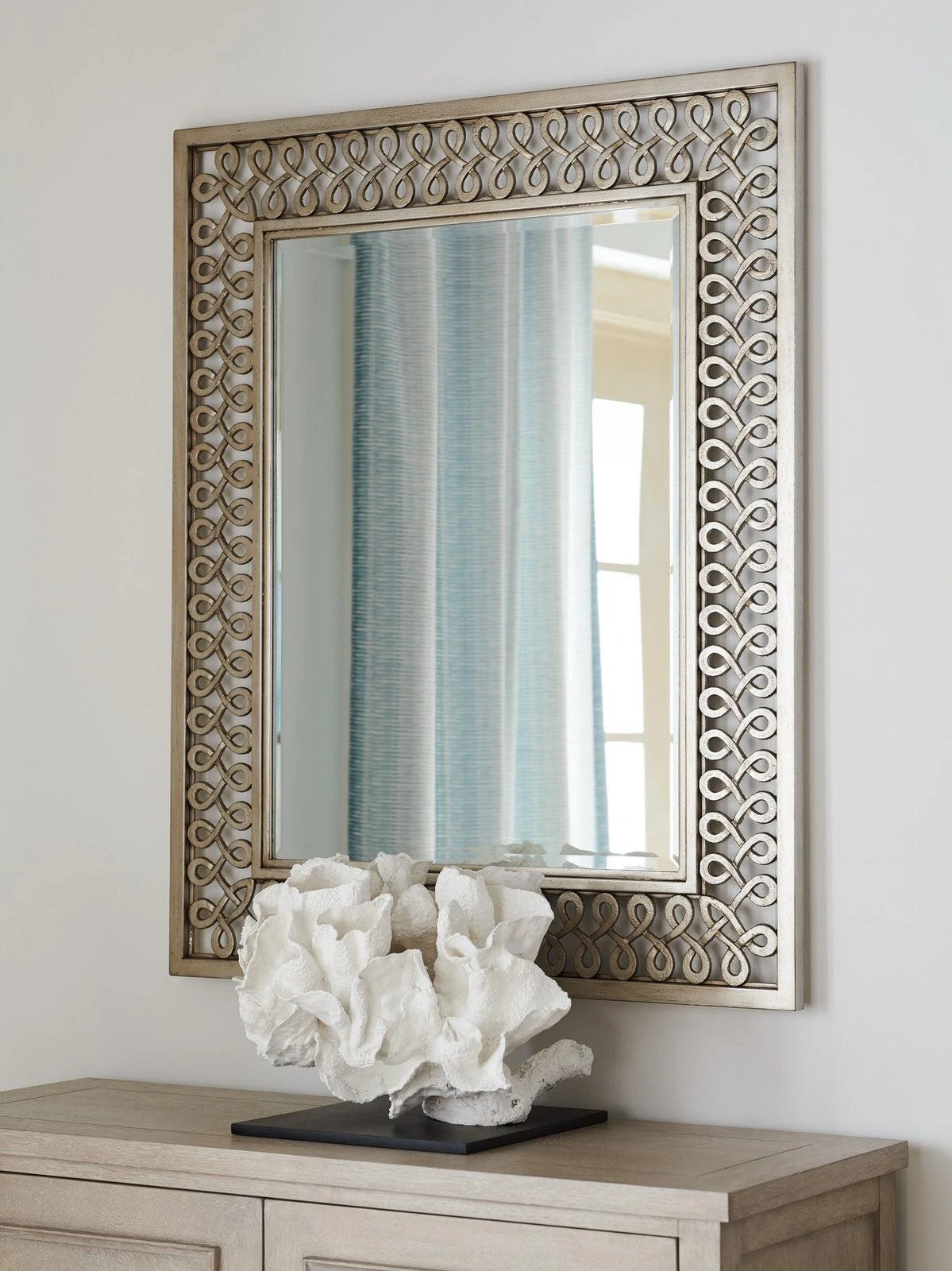 Barclay Butera Malibu Manzanita Metal Mirror 2 Barclay Butera Malibu Manzanita Metal Mirror - Image 2