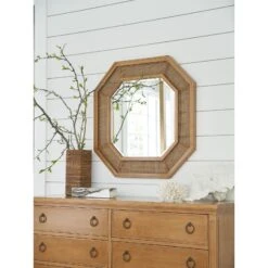 Barclay Butera Laguna Thalia Octagonal Mirror -Grayson-Living 934 204 WS