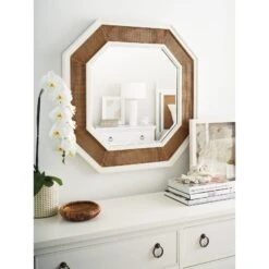 Barclay Butera Laguna Thalia Octagonal Mirror -Grayson-Living 935 204 WS