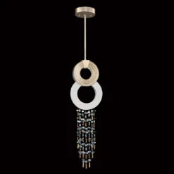 Fine Art Capri 10.5"W Round Pendant 5 Fine Art Capri 10.5"W Round Pendant -Grayson-Living 951840 3