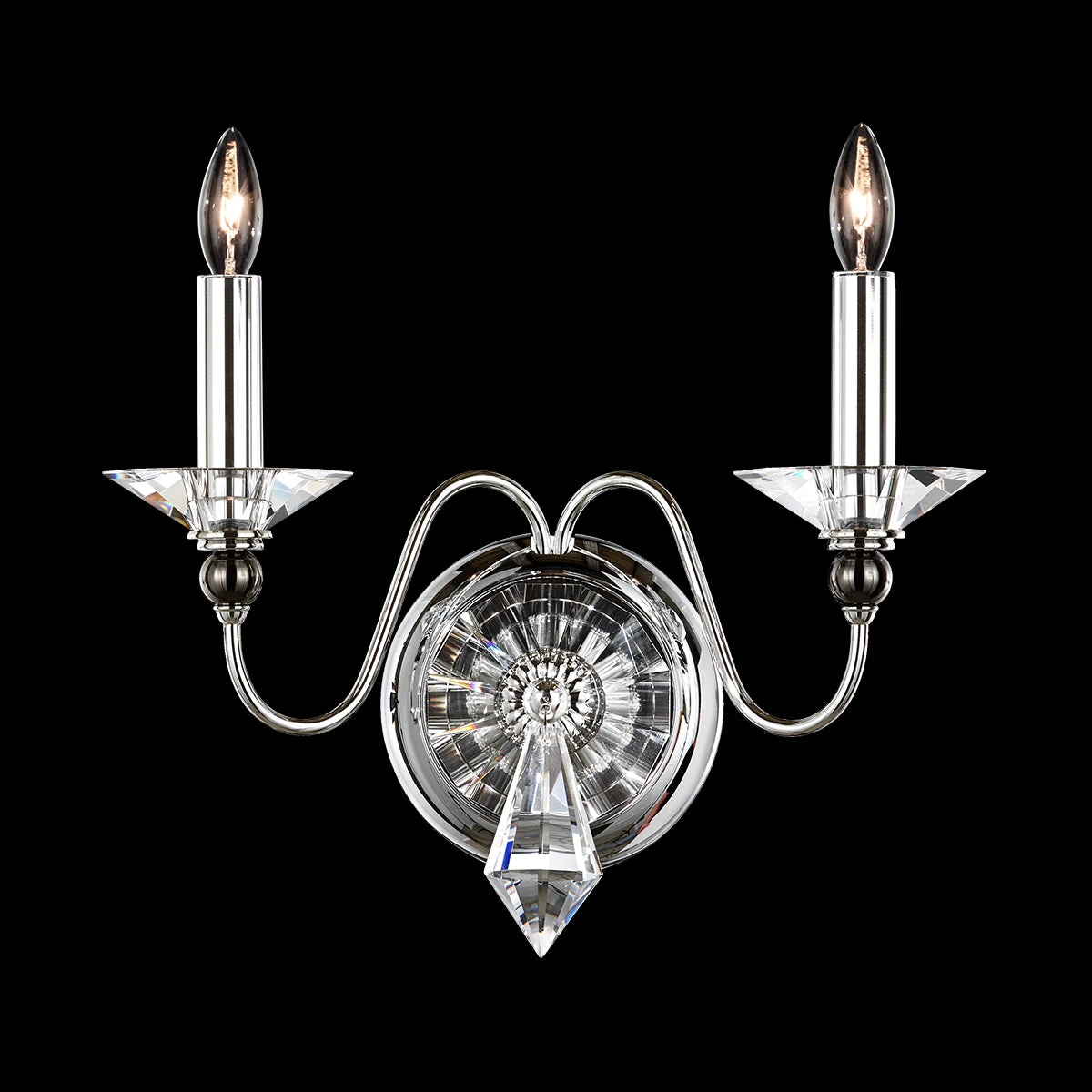 Schonbek Jasmine 9672 Wall Sconce 1 Schonbek Jasmine 9672 Wall Sconce