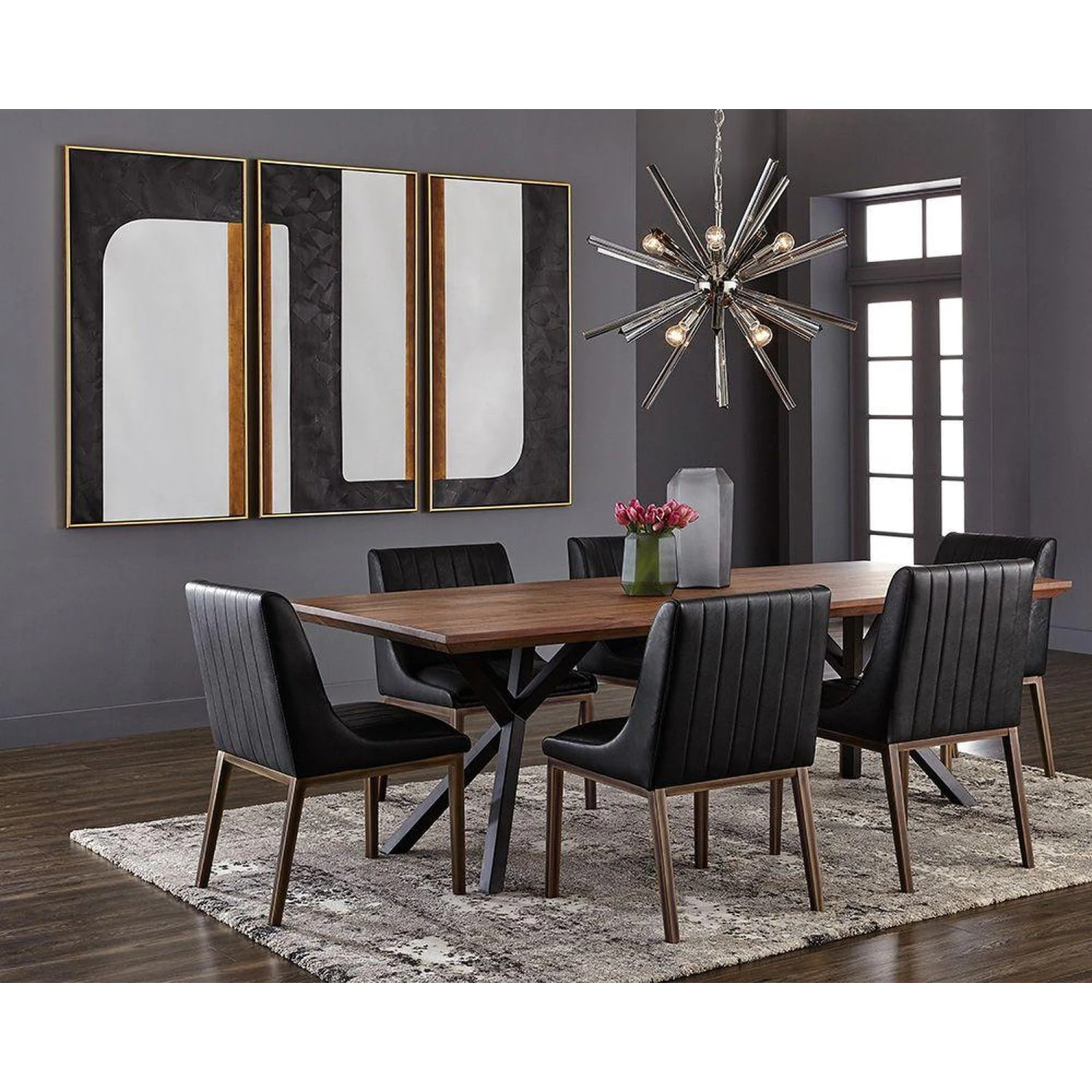 Sunpan The Path (Set Of 3) - Gold Floater Frame 2 Sunpan The Path (Set Of 3) - Gold Floater Frame - Image 2