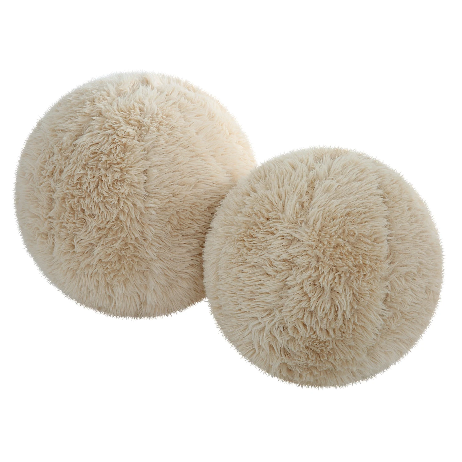 Uttermost Abide Ball Sheepskin Pillows - Set Of 2 1 Uttermost Abide Ball Sheepskin Pillows - Set Of 2