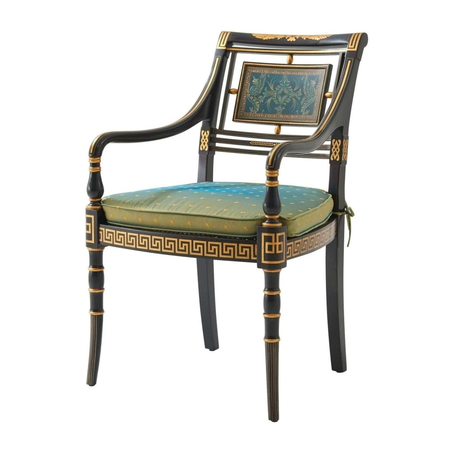 Theodore Alexander Althorp Living History Lavinia's Arm Chair - Set Of 2 1 Theodore Alexander Althorp Living History Lavinia's Arm Chair - Set Of 2