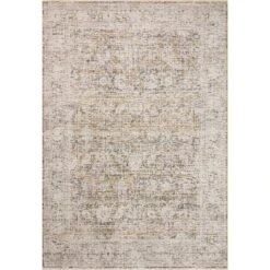 Amber Lewis Alie Gold / Beige Rug DC10