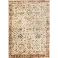 Loloi Anastasia AF-04 Antique Ivory / Rust Rug MDP