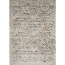 Loloi Anastasia AF-05 Silver / Plum Rug MDP