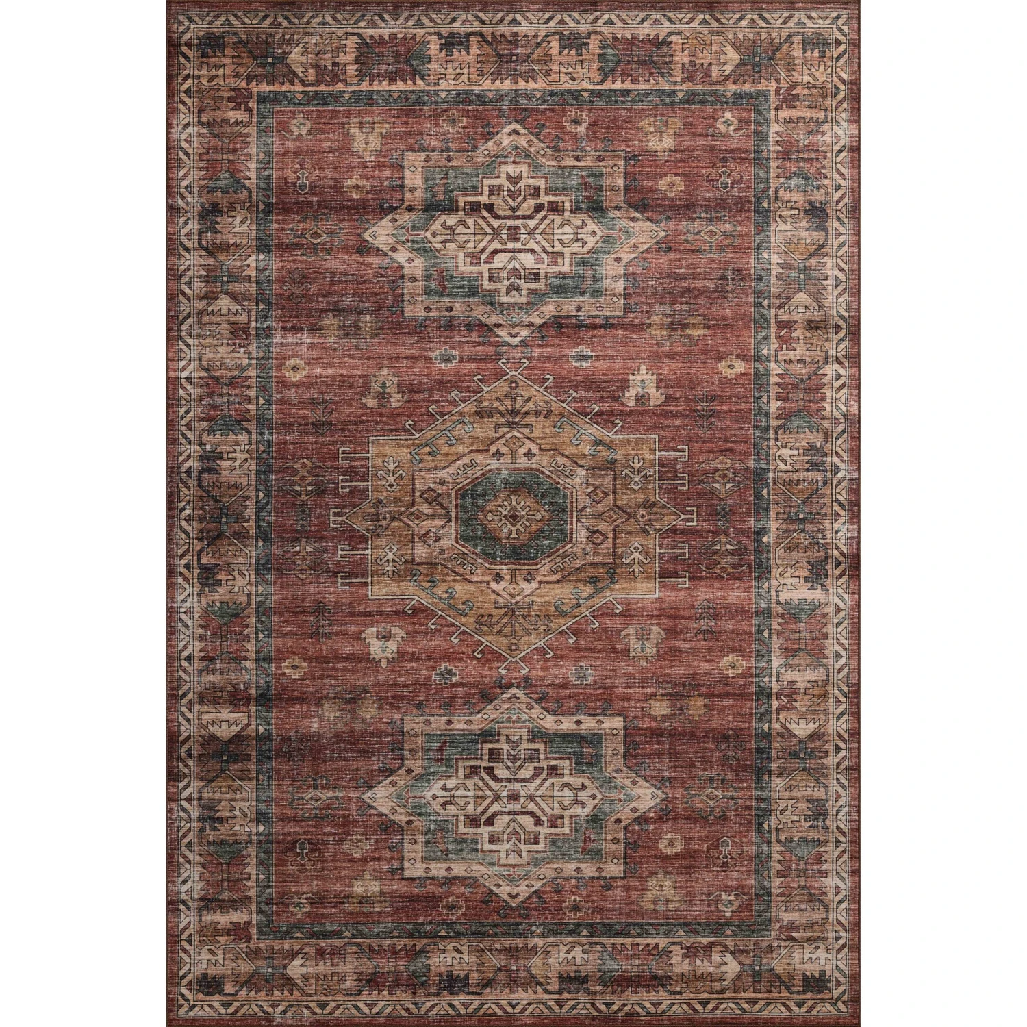 Loloi II Anniston ANS-04 Spice / Multi Rug DC10 1 Loloi II Anniston ANS-04 Spice / Multi Rug DC10