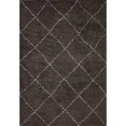 Loloi II Bliss Shag BLS-04 Bark / Grey Rug DC10
