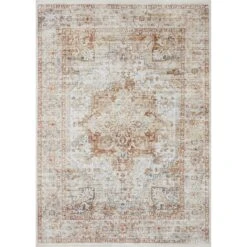 Loloi Bonney BNY-01 Ivory / Sunset Rug MDP