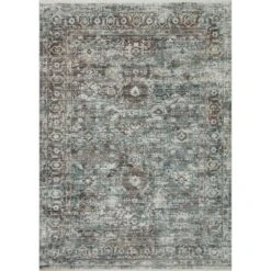 Loloi Bonney BNY-05 Slate / Teal Rug MDP