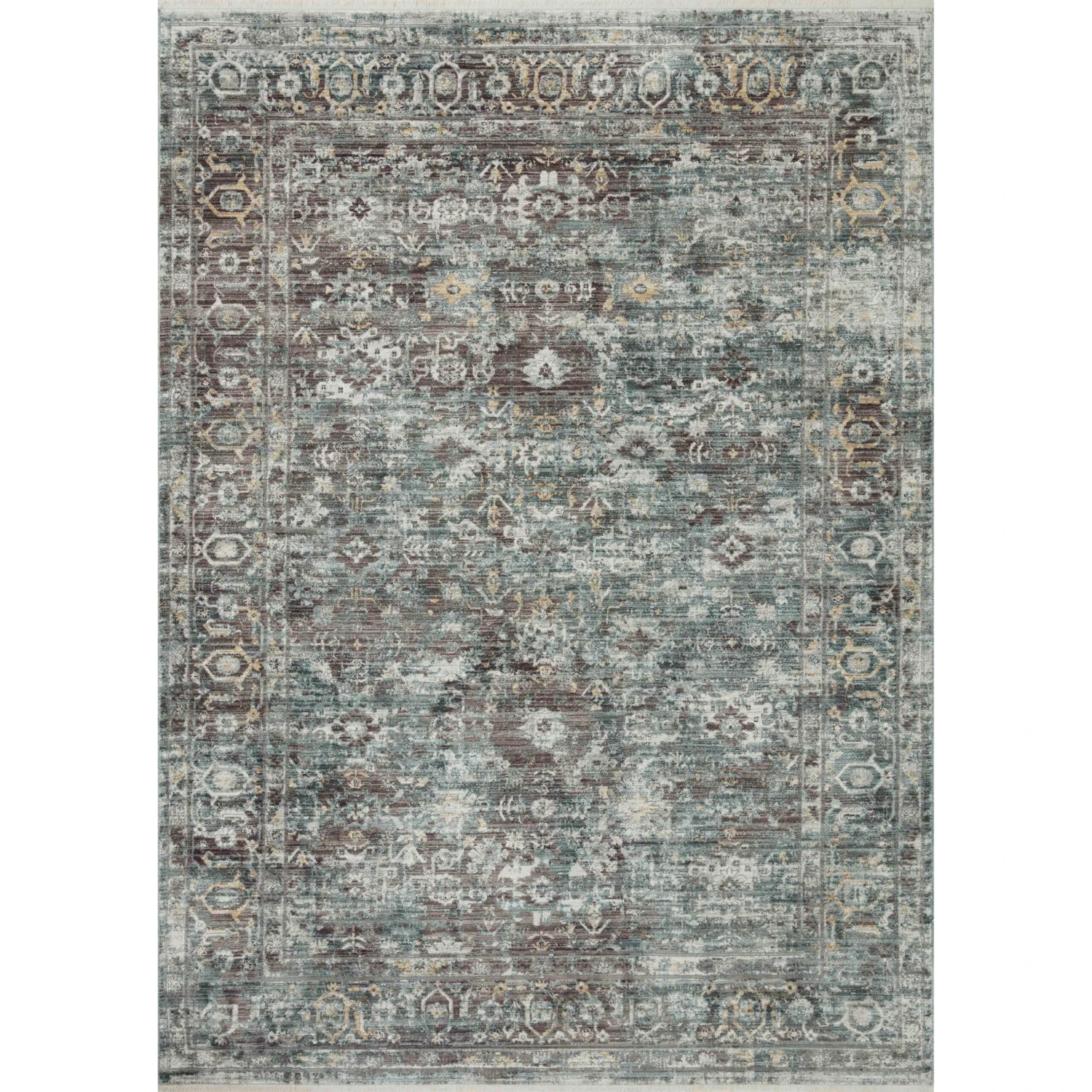 Loloi Bonney BNY-05 Slate / Teal Rug MDP 1 Loloi Bonney BNY-05 Slate / Teal Rug MDP