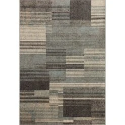 Loloi II Bowery BOW-06 Storm / Taupe Rug DC10