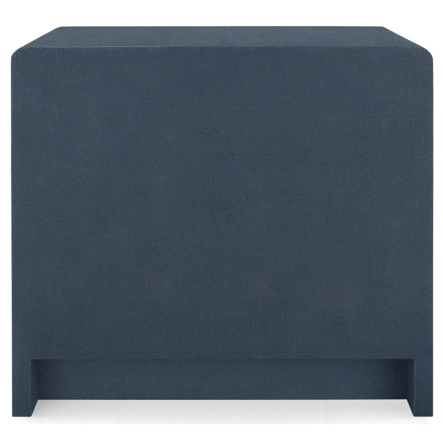 Villa & House Bryant Linen 3-Drawer Side Table 2 Villa & House Bryant Linen 3-Drawer Side Table - Image 2