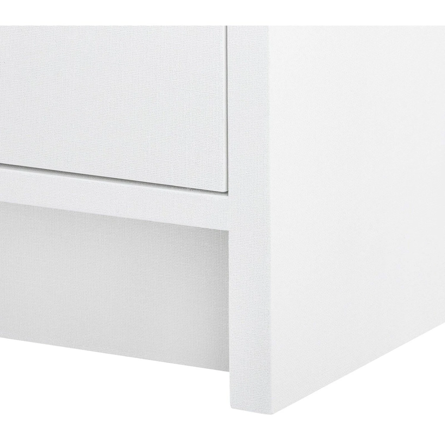 Villa & House Bryant Linen 3-Drawer Side Table 9 Villa & House Bryant Linen 3-Drawer Side Table - Image 9