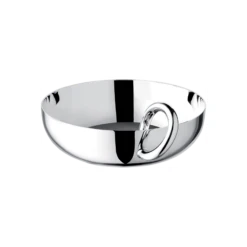Christofle Vertigo Medium Silver-Plated Snack/Trinket Bangle Bowl