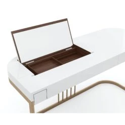 Caracole Beauty Bar Vanity Open Box Item 35 Caracole Beauty Bar Vanity Open Box Item -Grayson-Living CLA 020 072 2