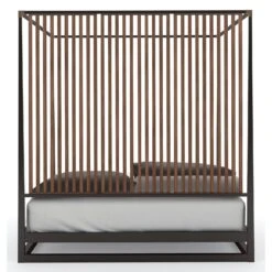 Caracole Classic Pinstripe Bed -Grayson-Living CLA 020 121 2