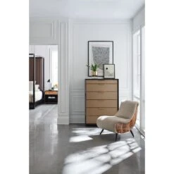 Caracole Classic Pinstripe Bed -Grayson-Living CLA 020 121 6