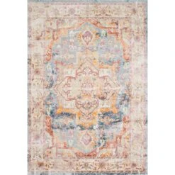 Loloi II Clara CLA-01 Sunset / Ivory Rug DC10