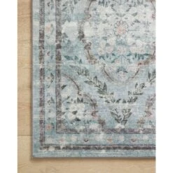 Rifle Paper Courtyard COU-02 Rug Blue DC10 -Grayson-Living COURCOU 02BB00 25