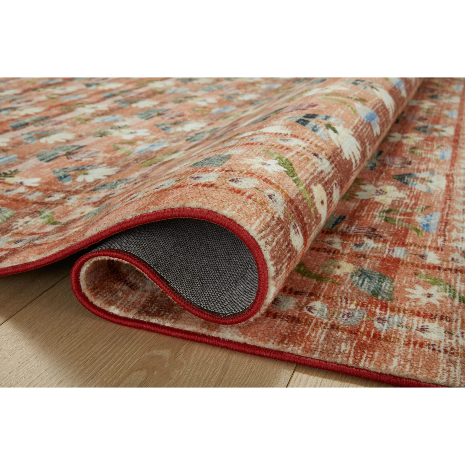 Rifle Paper Courtyard COU-05 Rug Terracotta DC10 6 Rifle Paper Courtyard COU-05 Rug Terracotta DC10 - Image 6