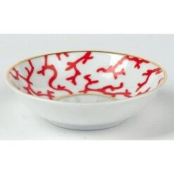 Raynaud Cristobal Rouge / Coral Bone Dish