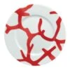 Raynaud Cristobal Rouge / Coral Dessert Plate N°2