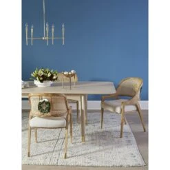 Villa & House Edward Chair -Grayson-Living Dining4 ECommHolidayTablescape EdwardChair