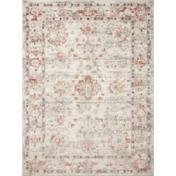 Loloi II Estelle EST-01 Ivory / Rust Rug DC10
