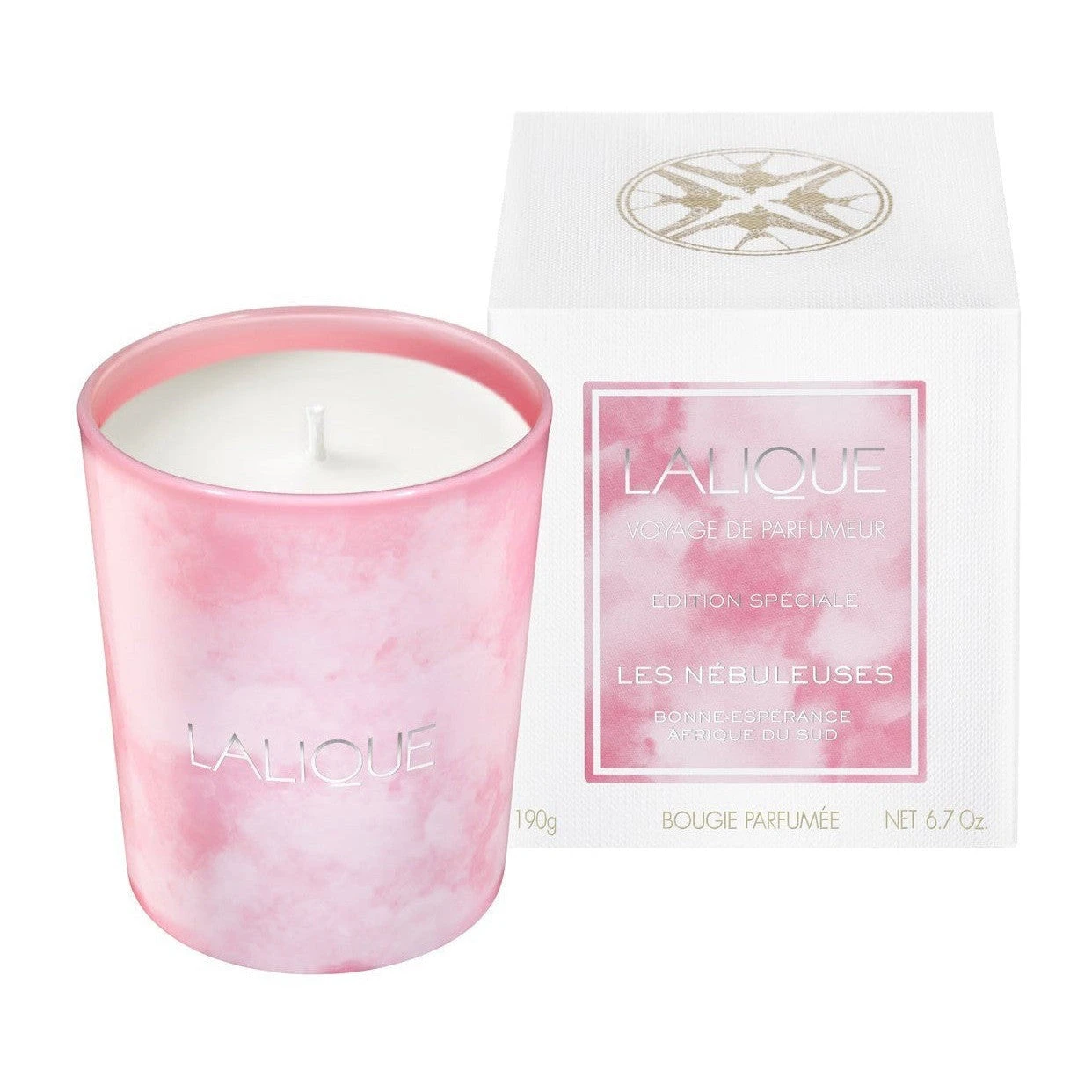 Lalique Les Nebuleuses Bonne Esperance - South Africa Scented Candle 1 Lalique Les Nebuleuses Bonne Esperance - South Africa Scented Candle