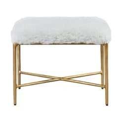 Uttermost Charmed Sheepskin Small Bench 6 Uttermost Charmed Sheepskin Small Bench -Grayson-Living FURN 4457 23784 C cb5f6a52 c352 4bcf 8c85 00254f1095e6