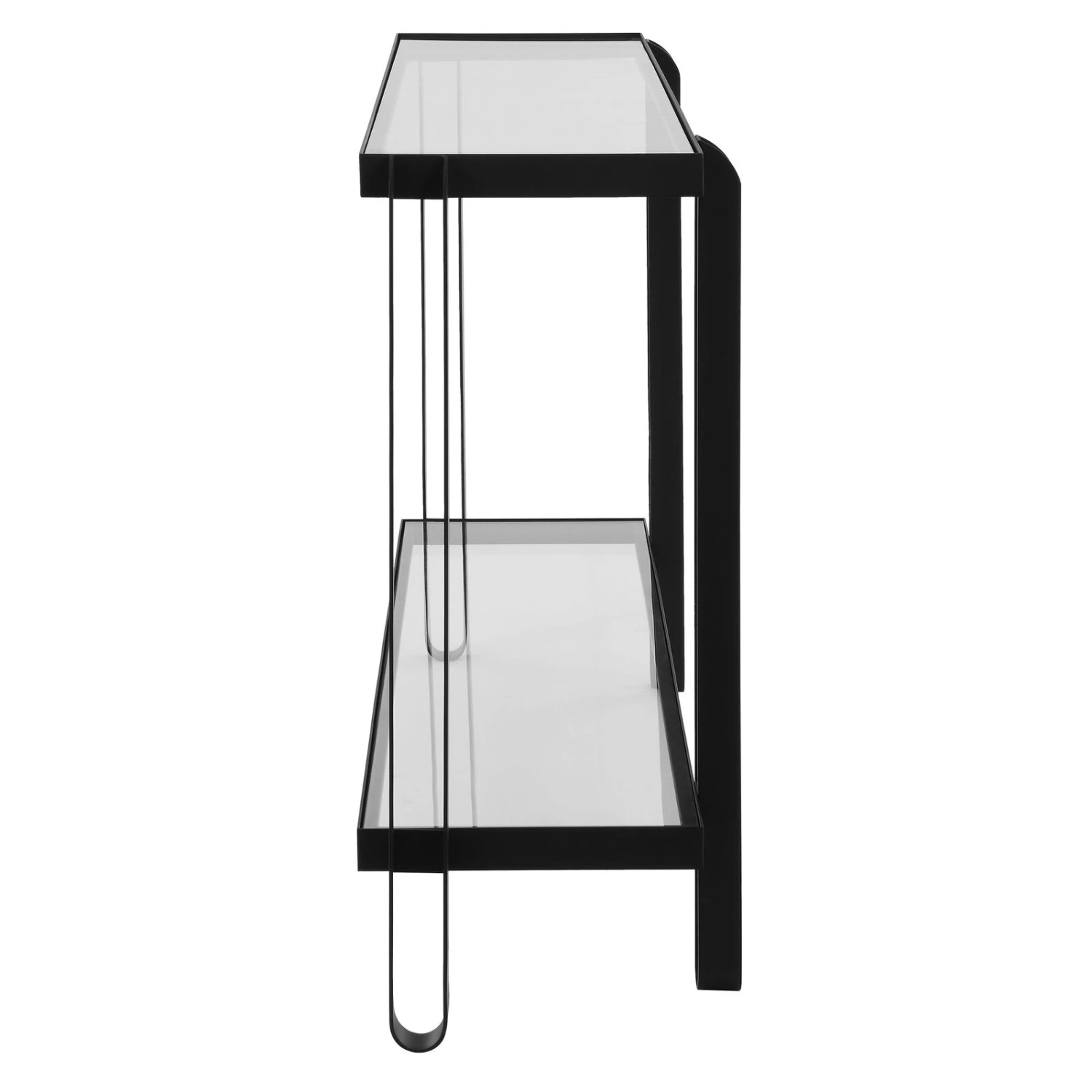Uttermost Shadow Black Iron Console Table 5 Uttermost Shadow Black Iron Console Table - Image 5