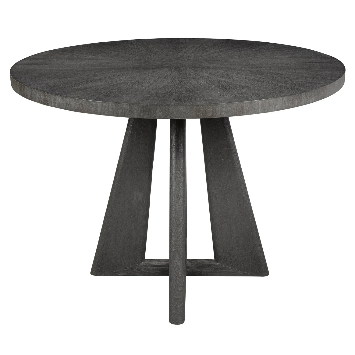Uttermost Pulsar Round Gray Walnut Dining Table 4 Uttermost Pulsar Round Gray Walnut Dining Table - Image 4