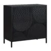 Uttermost Beswick Black 2 Door Cabinet