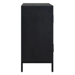 Uttermost Beswick Black 2 Door Cabinet -Grayson-Living FURN 5424 50063 A3 SIDE
