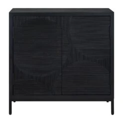Uttermost Beswick Black 2 Door Cabinet -Grayson-Living FURN 5424 50063 C